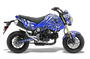 Honda Grom 125 Dirt Bike Graphic Kit - 2013-2016 Deaden Blue