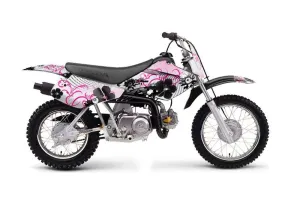 Honda XR50 Dirt Bike Graphic Kit - 2000-2003 Starlett Pink
