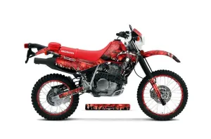 Honda XR650L Dirt Bike Graphic Kit - 1993-2025 Reaper Red
