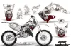 Honda CR125 Dirt Bike Graphic Kit - 1995-2015 Bone Collector White