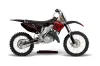 Honda CR125 Dirt Bike Graphic Kit - 1995-2015 Silver Star - Reloaded Red