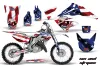 Honda CR125 Dirt Bike Graphic Kit - 1995-2015 Sin and Stripes