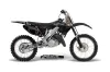 Honda CR125 Dirt Bike Graphic Kit - 1995-2015 Skulls and Hammers Silver