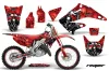 Honda CR250 Dirt Bike Graphic Kit - 1995-2015 Reaper Red
