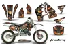 Honda CR500 Dirt Bike Graphic Kit - 1989-2001 Firestorm Black