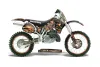 Honda CR500 Dirt Bike Graphic Kit - 1989-2001 Firestorm Black