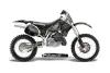 Honda CR500 Dirt Bike Graphic Kit - 1989-2001 Skulls and Hammers Silver