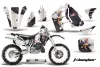 Honda CR500 Dirt Bike Graphic Kit - 1989-2001 T Bomber Black