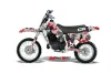 Honda CR60 Dirt Bike Graphic Kit - 1984-1985 Camoplate Red