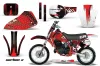 Honda CR60 Dirt Bike Graphic Kit - 1984-1985 Carbon X Red