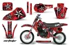 Honda CR60 Dirt Bike Graphic Kit - 1984-1985 Northstar Red