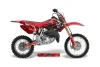 Honda CR80 Dirt Bike Graphic Kit - 1996-2002 Bone Collector Red