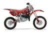 Honda CR80 Dirt Bike Graphic Kit - 1996-2002 North Star Red