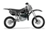 Honda CR80 Dirt Bike Graphic Kit - 1996-2002 Reaper Black