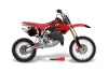 Honda CR85 Dirt Bike Graphic Kit - 2003-2007 Carbon X Red