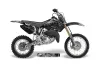 Honda CR85 Dirt Bike Graphic Kit - 2003-2007 Skulls and Hammers Silver