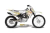 Honda CRF100 Dirt Bike Graphic Kit - 2004-2010 Motorhead Mandy White