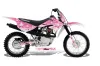 Honda CRF100 Dirt Bike Graphic Kit - 2011-2016 Starlett Pink