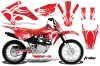 Honda CRF100 Dirt Bike Graphic Kit - 2011-2016 Tribe Red