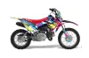 Honda CRF110 F Dirt Bike Graphic Kit - 2013-2018 Flashback