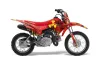 Honda CRF110 F Dirt Bike Graphic Kit - 2013-2018 Meltdown Red