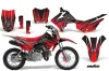 Honda CRF110 F Dirt Bike Graphic Kit - 2013-2018 Nuke Red