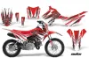 Honda CRF110 F Dirt Bike Graphic Kit - 2013-2018 Nuke White
