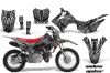 Honda CRF110 F Dirt Bike Graphic Kit - 2013-2018 Widow Maker Black