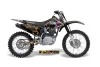 Honda CRF150 F Dirt Bike Graphic Kit - 2008-2014 Ed Hardy - Love Kills Black