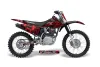 Honda CRF150 F Dirt Bike Graphic Kit - 2008-2014 Skulls and Hammers Red