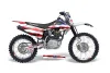 Honda CRF150 F Dirt Bike Graphic Kit - 2008-2014 Stars and Stripes Red White & Blue