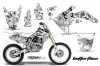 Honda CRF150 R Dirt Bike Graphic Kit - 2007-2016 Butterfly White