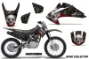 Honda CRF230 F Dirt Bike Graphic Kit - 2003-2007 Bone Collector Black