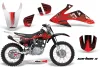 Honda CRF230 F Dirt Bike Graphic Kit - 2008-2014 Carbon X Red