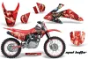 Honda CRF230 F Dirt Bike Graphic Kit - 2008-2014 Mad Hatter Red