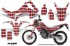 Honda CRF250 M Enduro Dirt Bike Graphic Kit - 2013-2020 Argyle Red