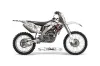 Honda CRF250 R Dirt Bike Graphic Kit - 2004-2013 Bone Collector White