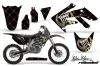 Honda CRF250 R Dirt Bike Graphic Kit - 2004-2013 Silver Star - Reloaded Gold