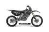 Honda CRF250 R Dirt Bike Graphic Kit - 2004-2013 Skulls and Hammers Silver