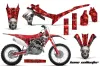 Honda CRF250 R Dirt Bike Graphic Kit - 2014-2017 Bone Collector Red