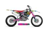 Honda CRF250 R Dirt Bike Graphic Kit - 2014-2017 Flashback