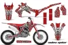 Honda CRF250 R Dirt Bike Graphic Kit - 2014-2017 Widow Maker Red