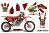 Honda CRF250 X Dirt Bike Graphic Kit - 2004-2017 Motorhead Red