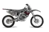 Honda CRF450 R Dirt Bike Graphic Kit - 2002-2012 Bone Collector Silver
