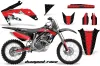 Honda CRF450 R Dirt Bike Graphic Kit - 2002-2012 Diamond Race Red
