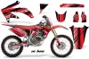 Honda CRF450 R Dirt Bike Graphic Kit - 2002-2012 In Line Red