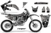 Honda CRF450 R Dirt Bike Graphic Kit - 2002-2012 Reaper Silver