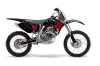 Honda CRF450 R Dirt Bike Graphic Kit - 2002-2012 Silver Star - Reloaded Red