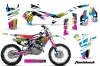 Honda CRF450 R Dirt Bike Graphic Kit - 2013-2016 Flashback