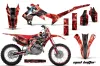 Honda CRF450 R Dirt Bike Graphic Kit - 2013-2016 Mad Hatter Red
